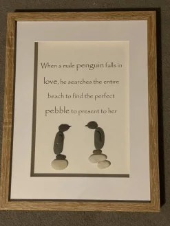 Penguin Falls in Love - Large
