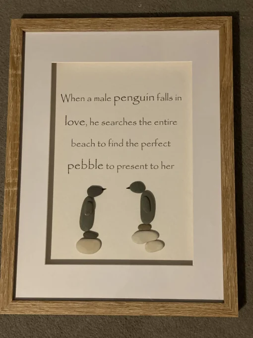 Penguin Falls in Love - Large