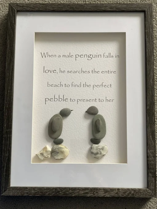 Penguin Falls in Love - Large