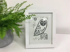 Perching Owl