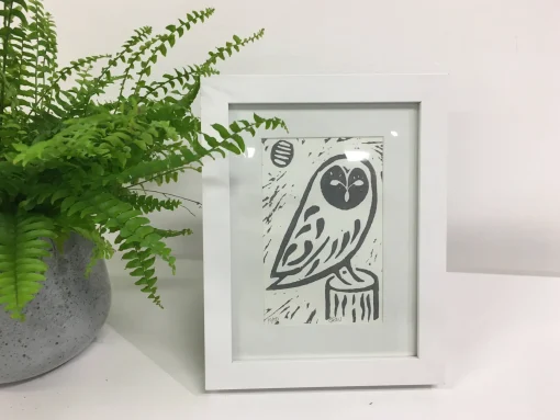Perching Owl