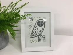 Perching Owl