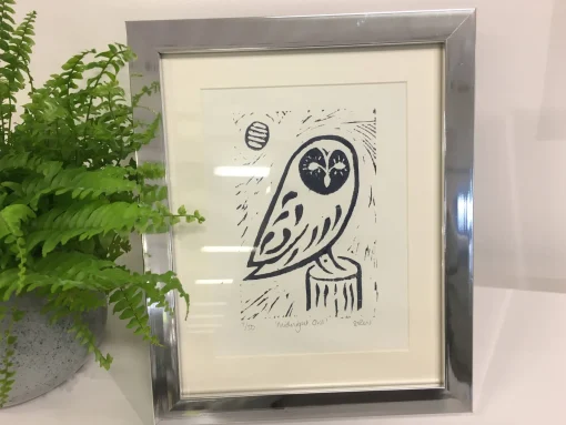 Perching Owl