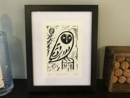 Perching Owl