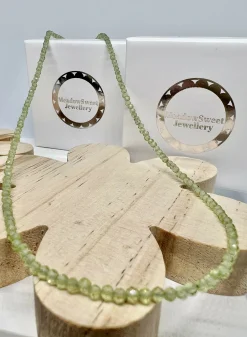 Peridot Beaded Necklace