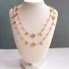 Pink Blossom Necklace