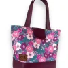 PINK FLOWERS TOTE