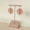 Pink Lantern Earrings