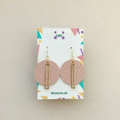 Pink Lantern Earrings