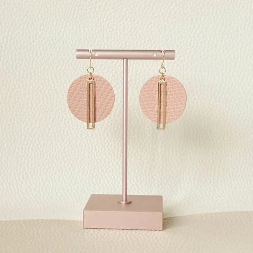 Pink Lantern Earrings