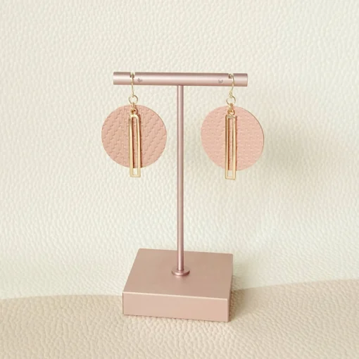 Pink Lantern Earrings