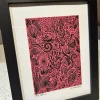 Pink Nature - Original Framed Artwork