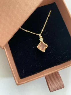 Pink Sparkly Necklace