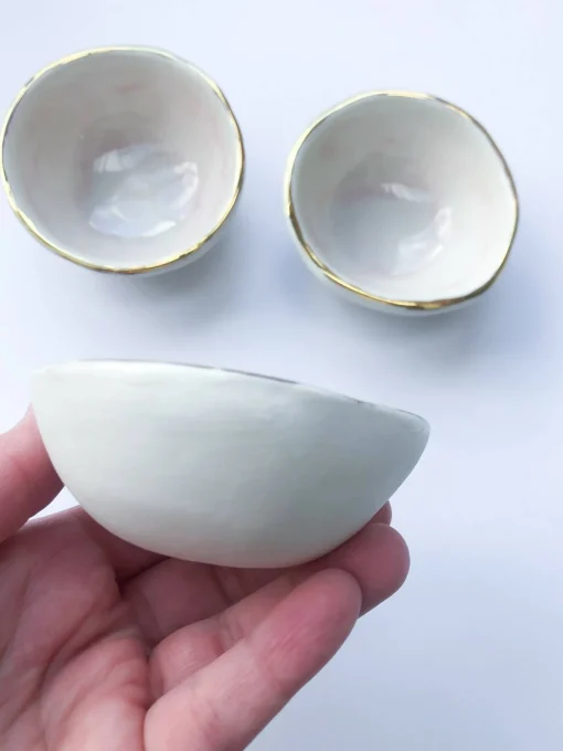 Pink Trinket Bowl
