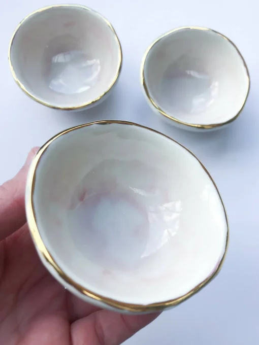 Pink Trinket Bowl