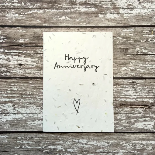Plantable Anniversary Card