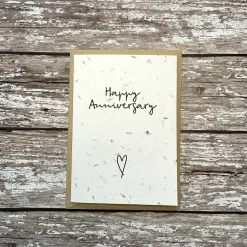 Plantable Anniversary Card