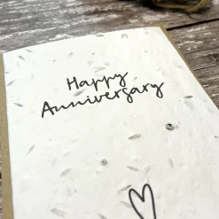 Plantable Anniversary Card