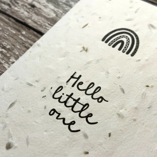 Plantable New Baby Card