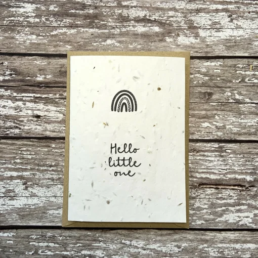 Plantable New Baby Card