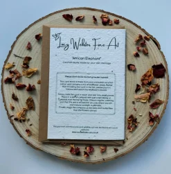 Plantable Wildflower Card - African Elephant
