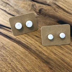 Polymer Clay Stud Earring Collection: Medium