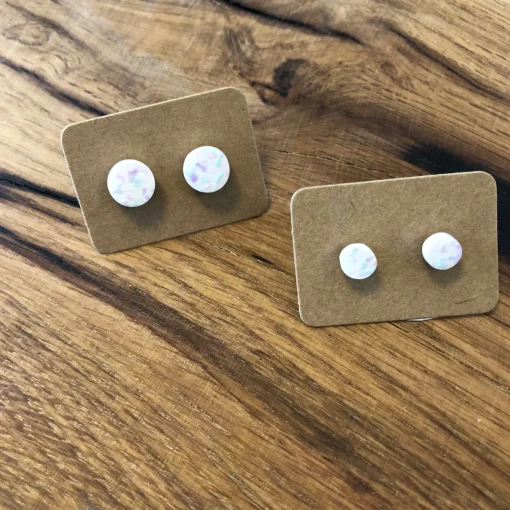 Polymer Clay Stud Earring Collection: Medium