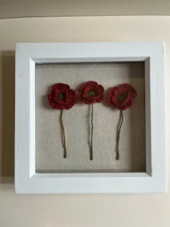 Poppy Flower Frame