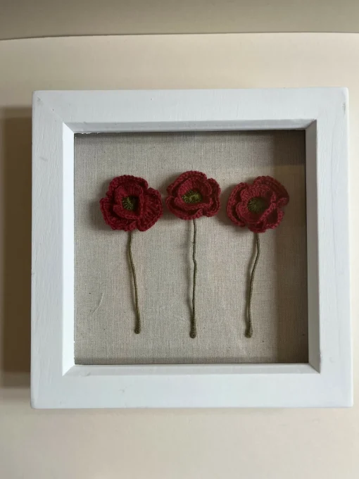 Poppy Flower Frame