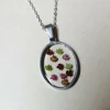 Pressed Leaves Pendant Necklace