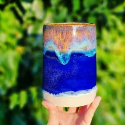 Purple Flow Flower Vase