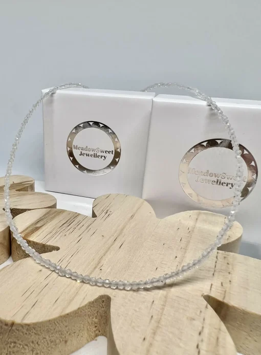 Quartz Beaded Necklace