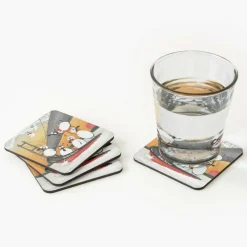 Quirky Flock Off | Coaster for Fun Gatherings | Art & Soul