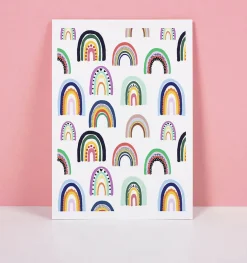 Rainbow Art Print A4