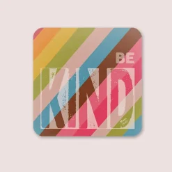 Rainbow Motto Coaster