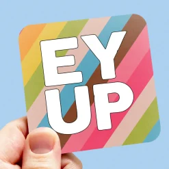 Rainbow Motto Coaster