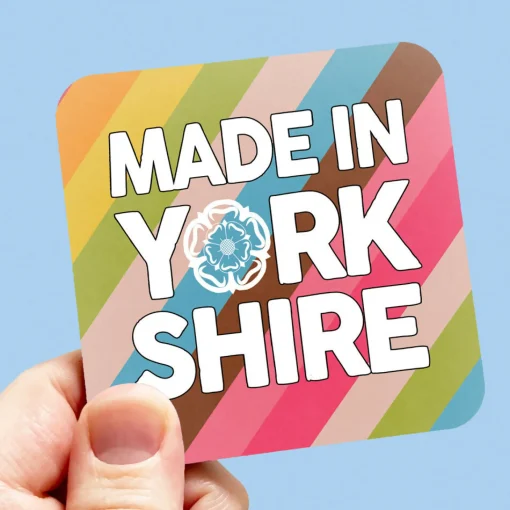 Rainbow Motto Coaster