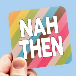 Rainbow Motto Coaster