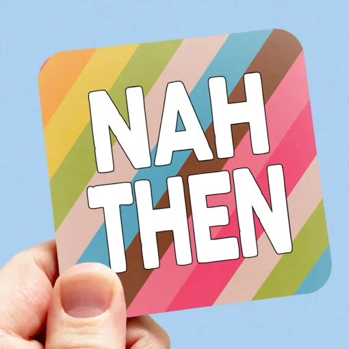 Rainbow Motto Coaster