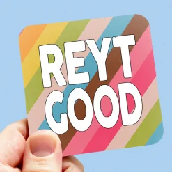 Rainbow Motto Coaster