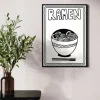 Ramen Print - Black & White