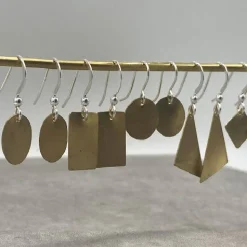 Recycled Metal Earrings