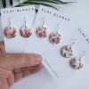 Red China Round Dangles