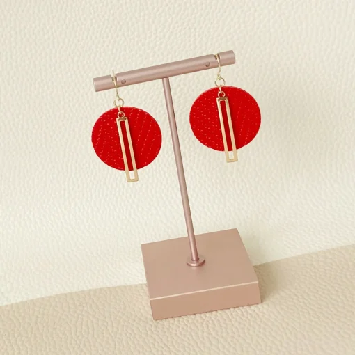 Red Lantern Earrings