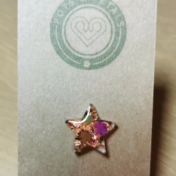 Resin Star Pin Badge