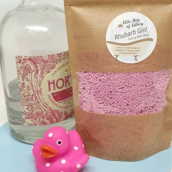 Rhubarb Gin Fizzing Bath Dust for a Luxurious Bath | Art & Soul