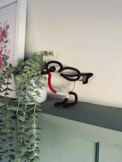 Robin Knitted Wire Art