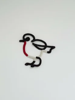 Robin Knitted Wire Art