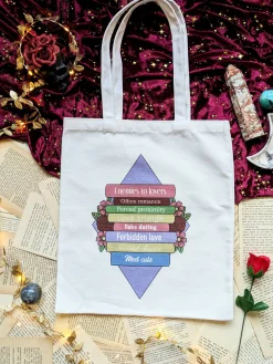 Romance Tropes Tote Bag