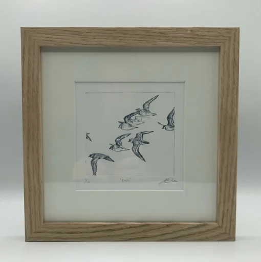 Rush - Handmade Drypoint Print (1/10) by Jenny Davies